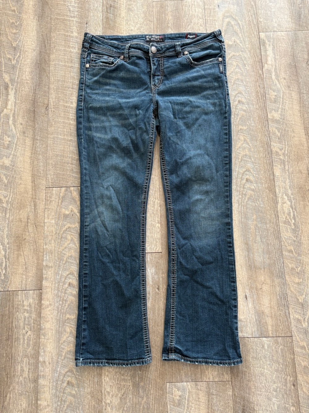 Silver Jeans Aiko Mid Boot Super Stretch